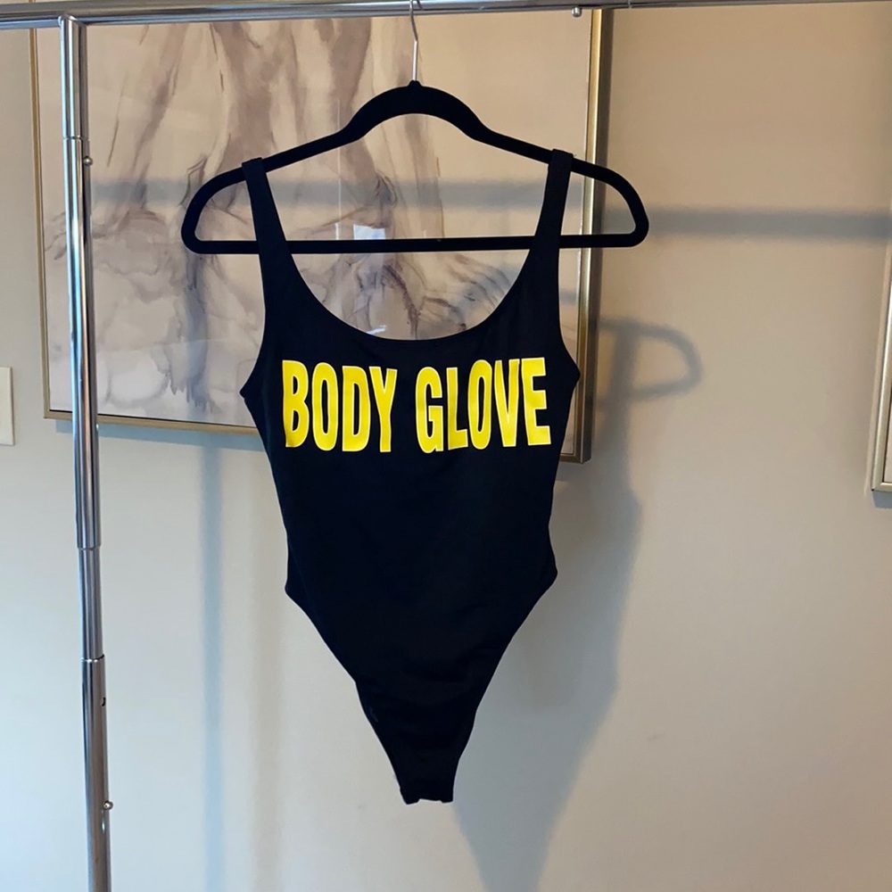 Body Glove 80’s Throw Back One Piece Swim Suit